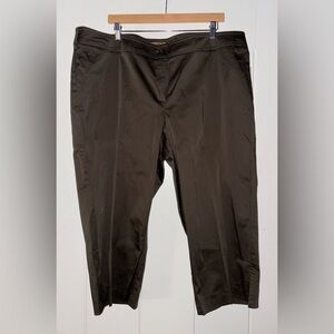 NEW Tribella Cropped‎ Pant Modern Career Work Office Women 20W Summer Casual